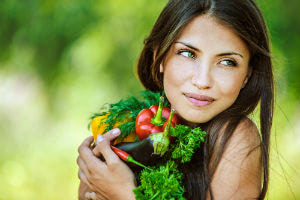 woman-with-vegetables-vegan