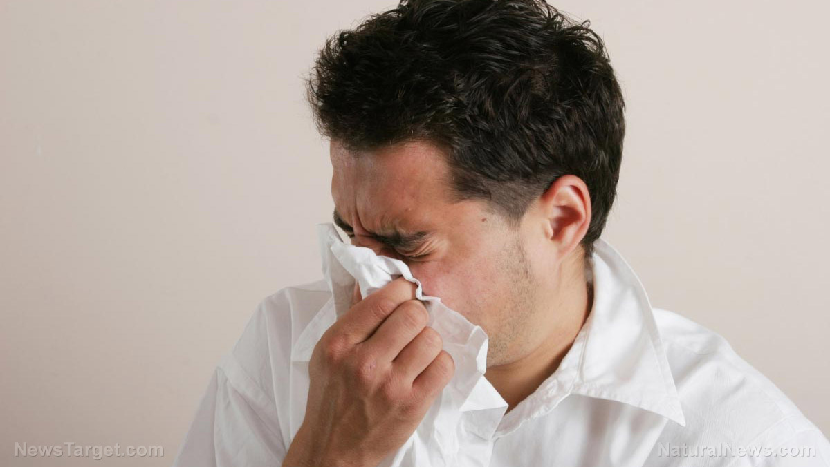 Man-Sneeze-Tissue-Sick-Flu