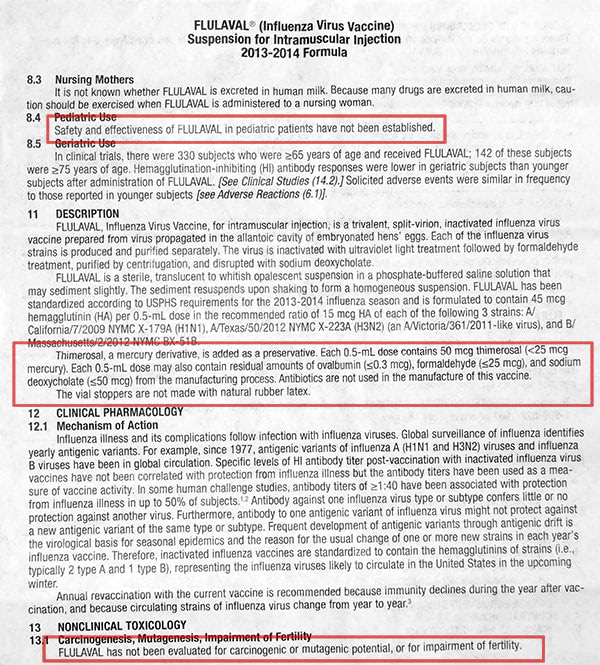 FLULAVAL - Influenza virus vaccine
