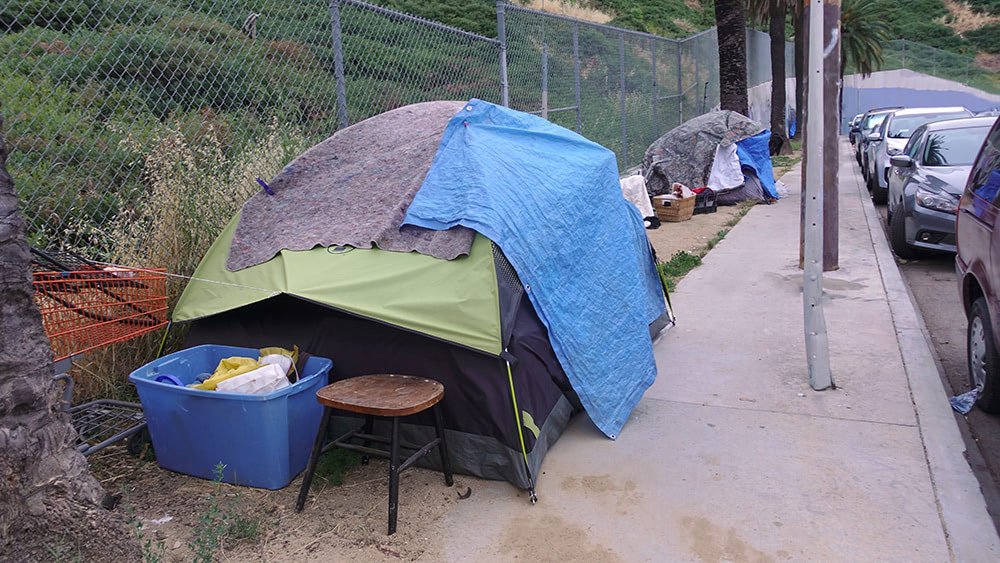 COVID-19 takes hold among the homeless in Los Angeles