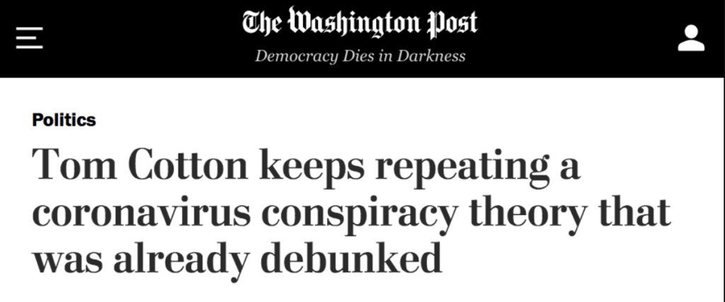 The Washington Posts: Democracy Dies in Darkness