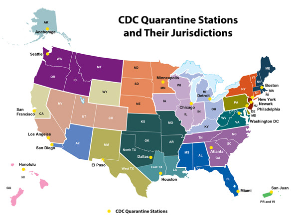 CDC Quarantine Stations