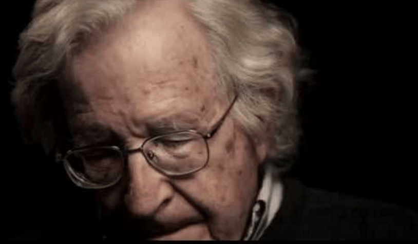 Noam Chomsky wants to STARVE OUT the “unvaccinated” and charge them with manslaughter