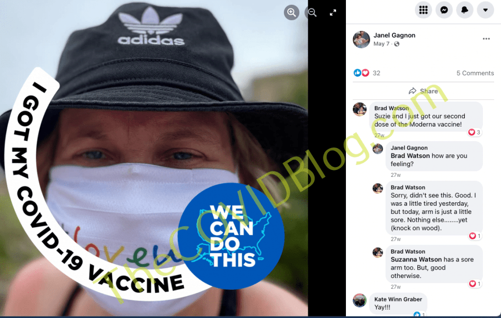 Janel Gagnon vaxxed