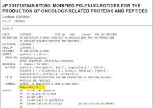 Scientists find DNA sequence in SARS-CoV-2 that was patented by Moderna three years prior to the covid-19 scandal
